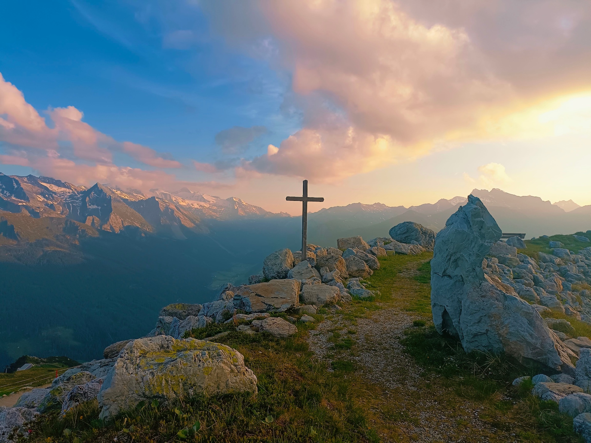 Landschaft im Zillertal rund um Tux